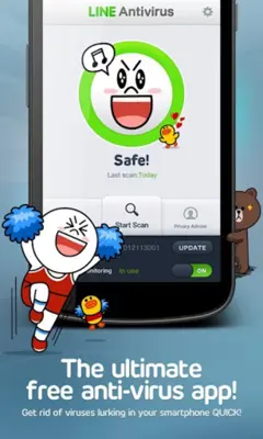 LINE Antivirus android App screenshot 0